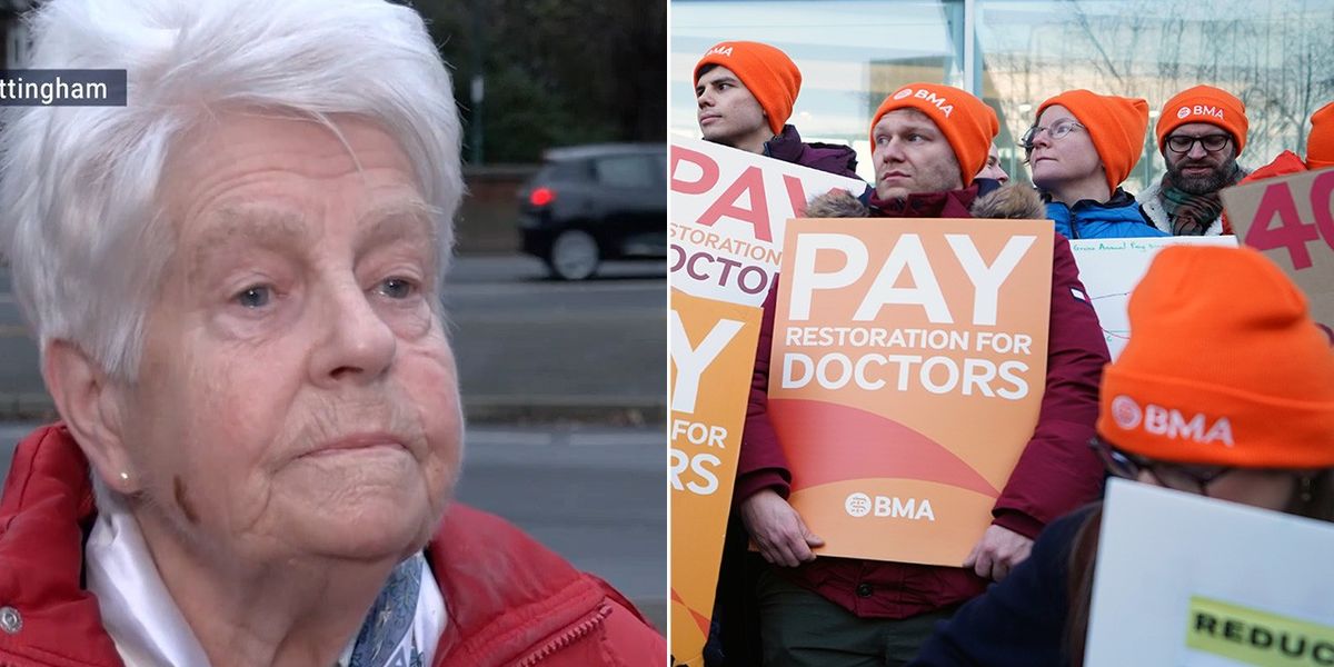 NextImg:‘Patients come first!’ Britons rage as junior doctors strike just days before Christmas
