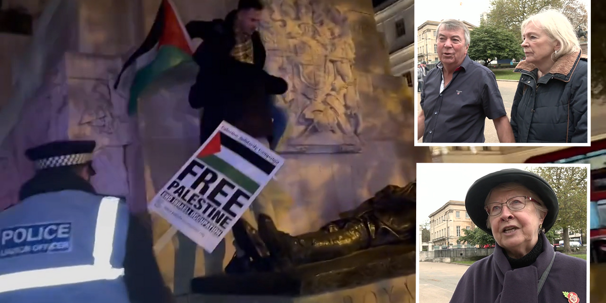 NextImg:Britons give verdict on war memorial protest law change plans