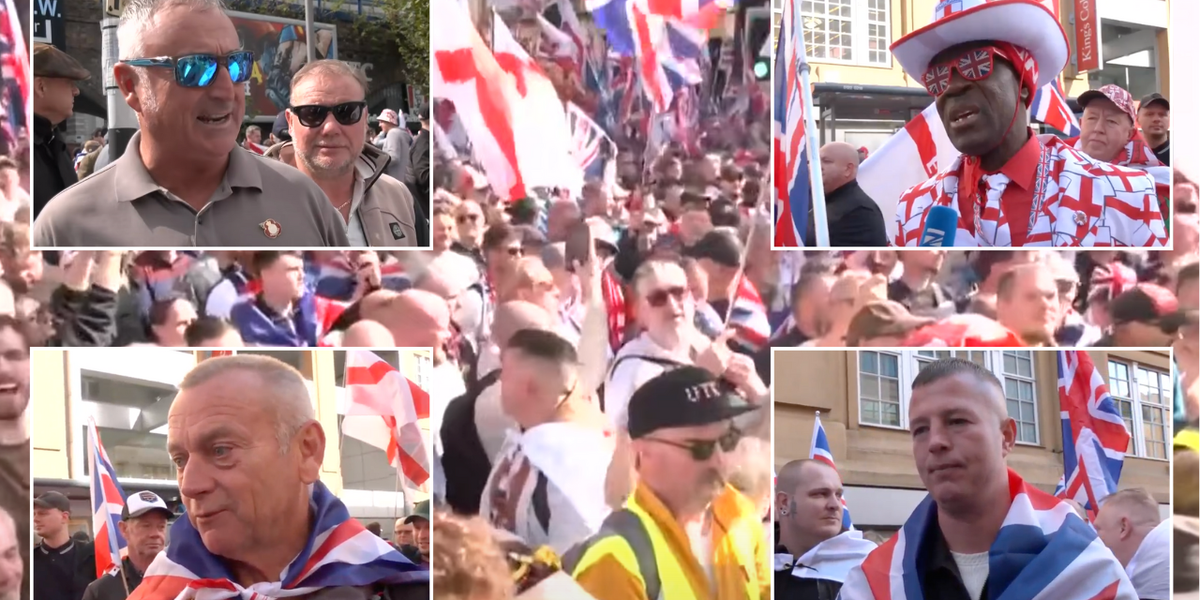 NextImg:WATCH: Britons tell GB News ‘our culture is being erased’ as they descend on London in mass rally