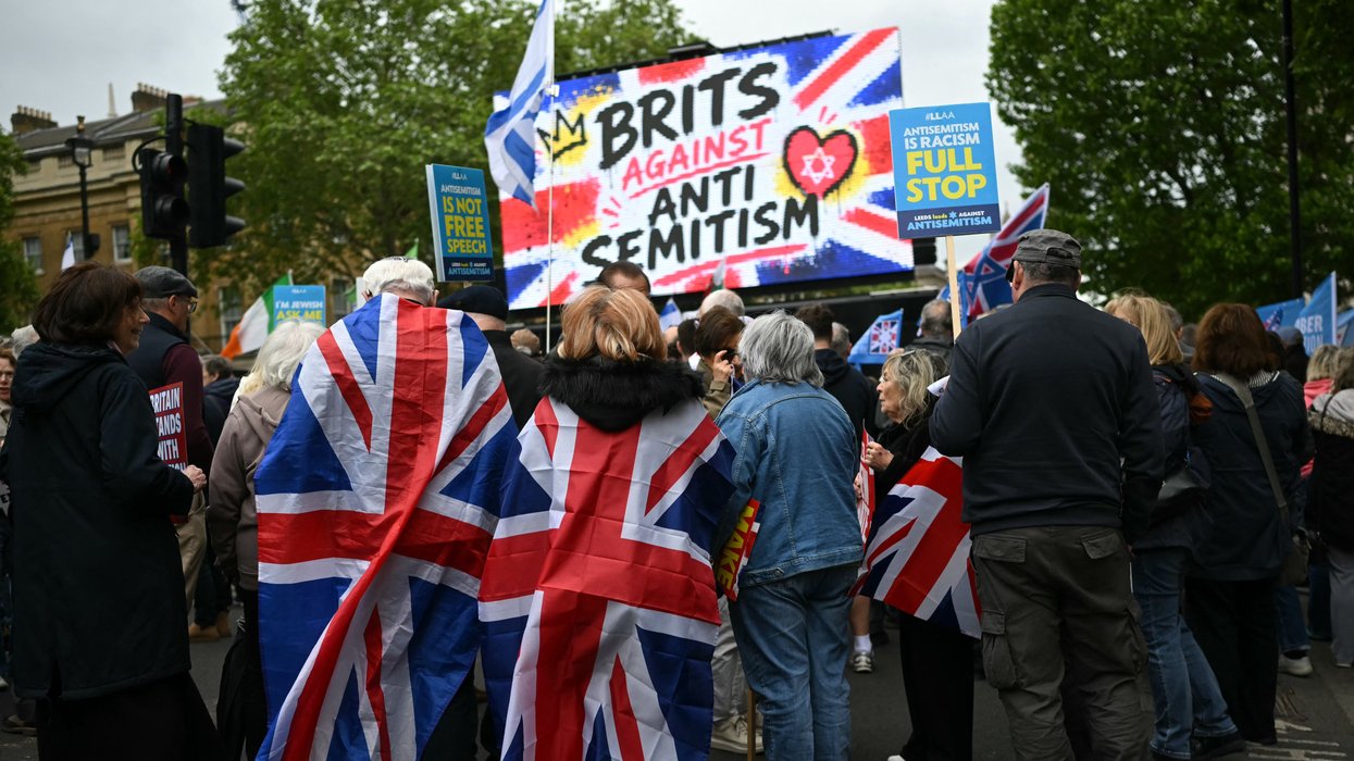 Brits Against Anti Semitism rally