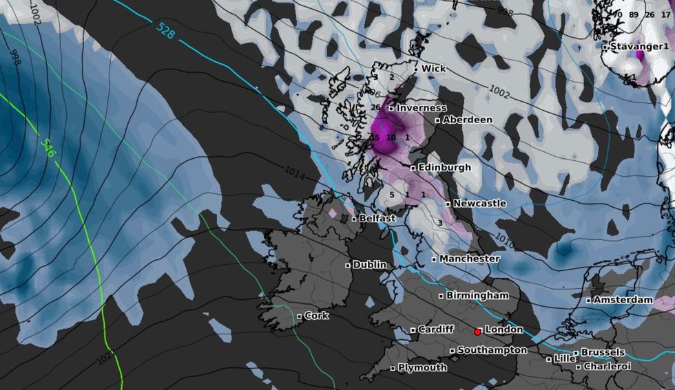 Brits are being warned to brace for heavy snow ahead of spring