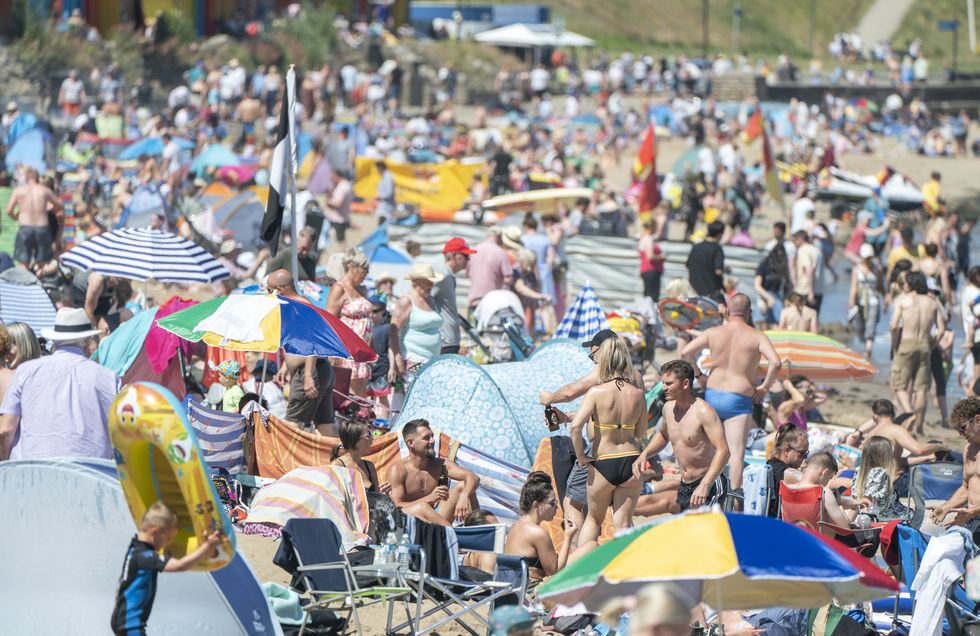 Brits are set to experience extreme heat.