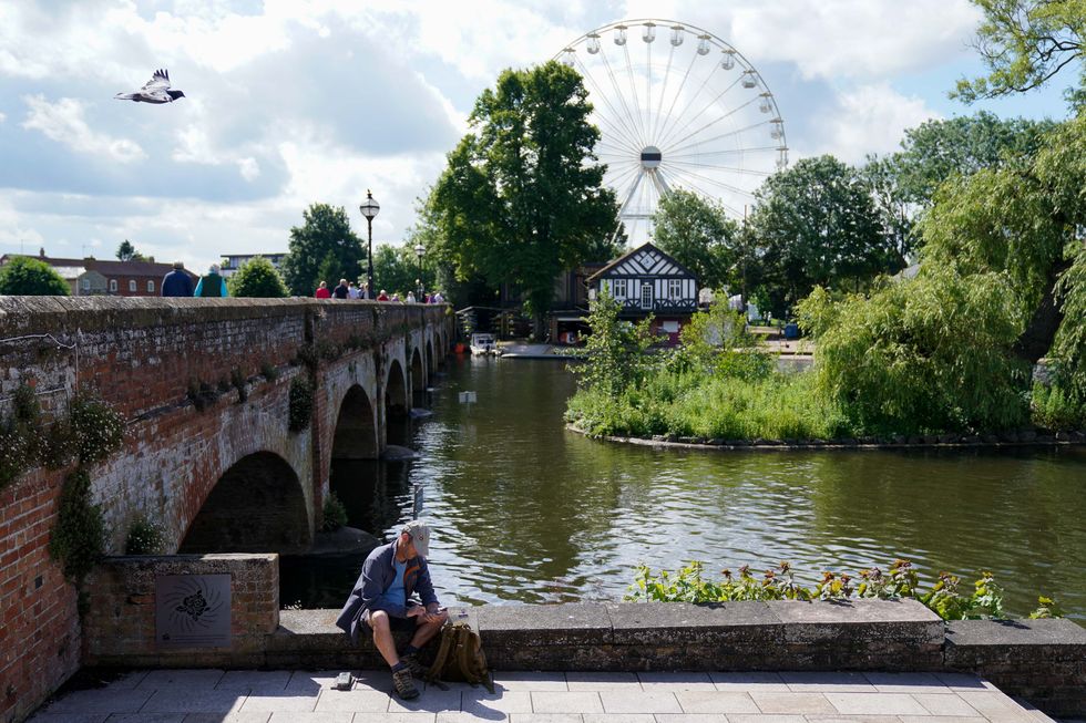 Brits can expect sunny spells in parts of the country.