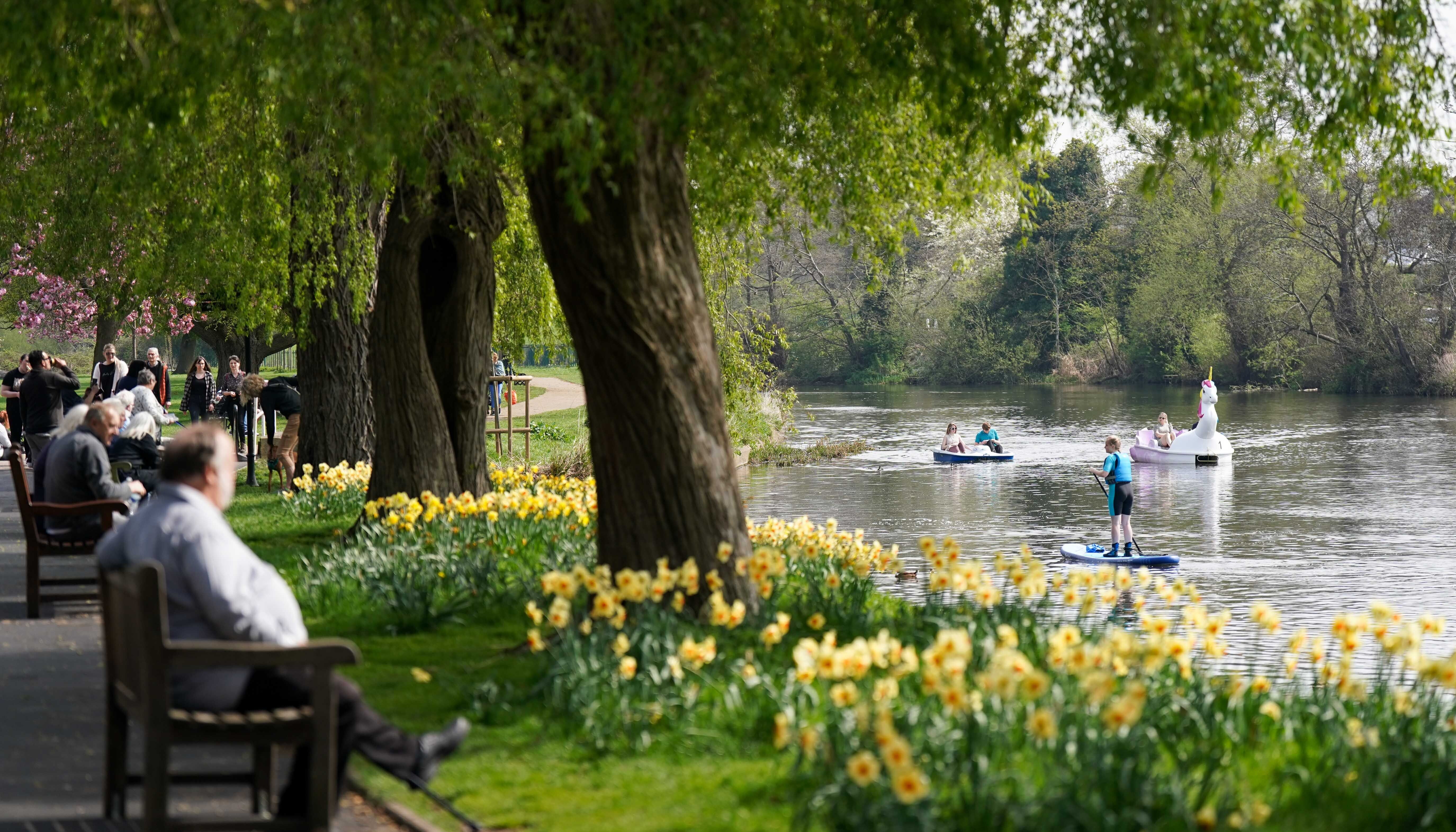 Brits in the south and the east will enjoy warm conditions.