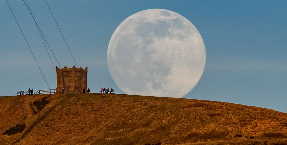 Brits will be able to catch a glimpse of the snow moon tonight