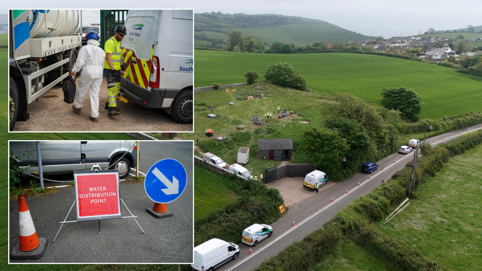 Brixham water parasite outbreak