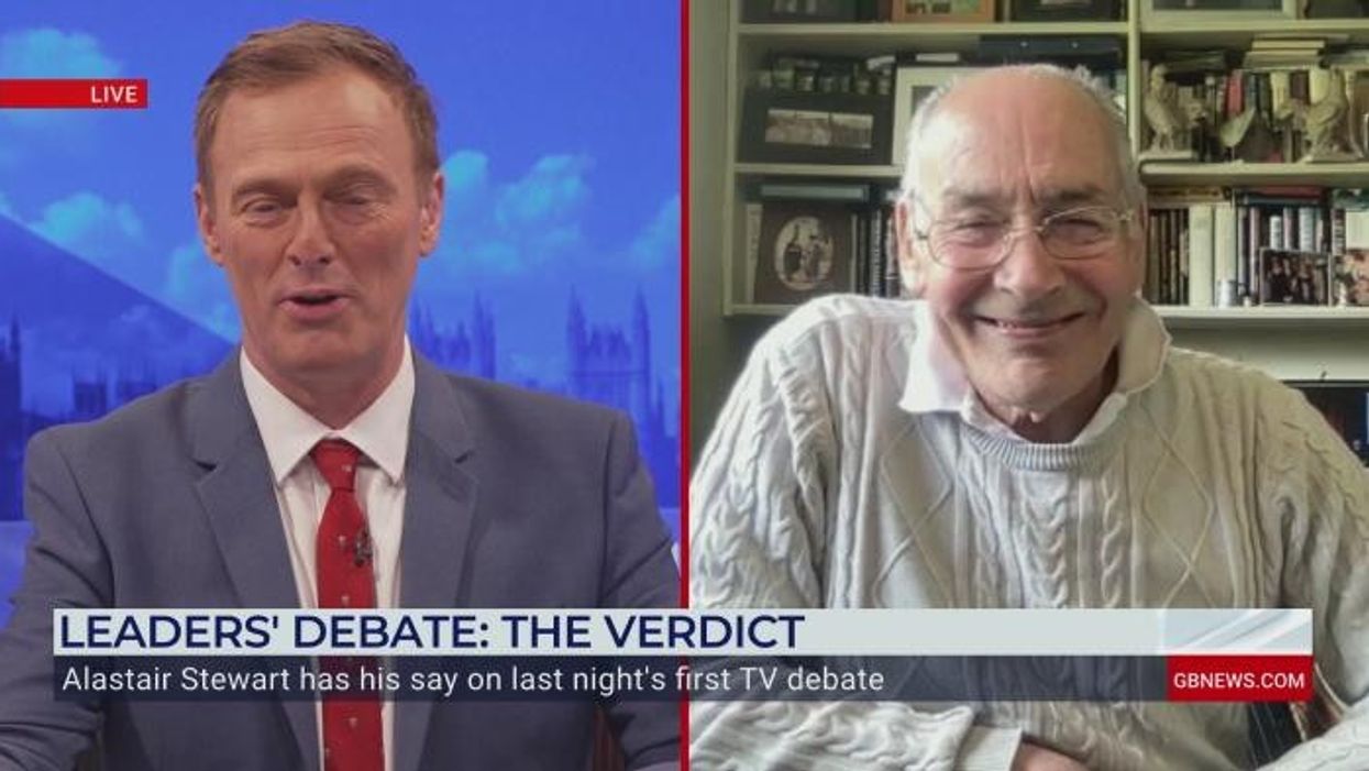 Broadcast legend Alastair Stewart reveals what he thought of political leaders debate