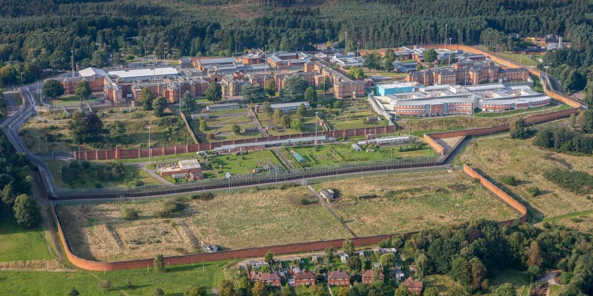 NextImg:Broadmoor: Fire engulfs psychiatric hospital site - home to some of Britain's worst criminals