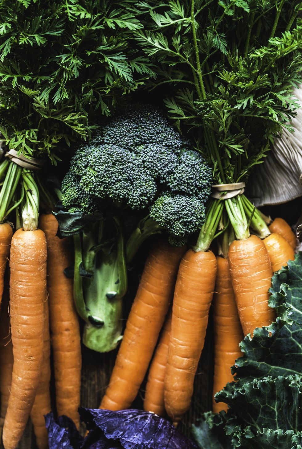 Broccoli and carrots