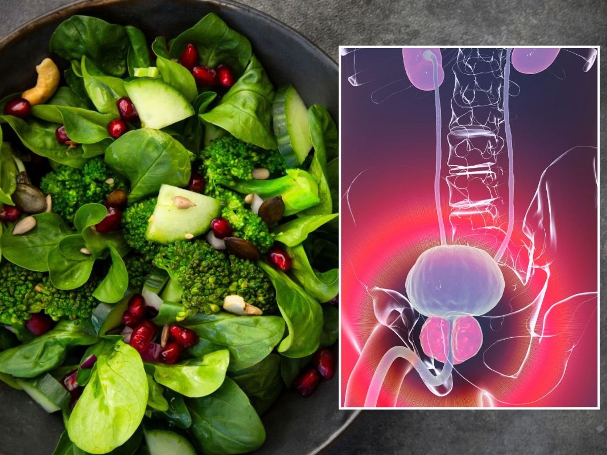 BROCCOLI AND POMEGRANATE