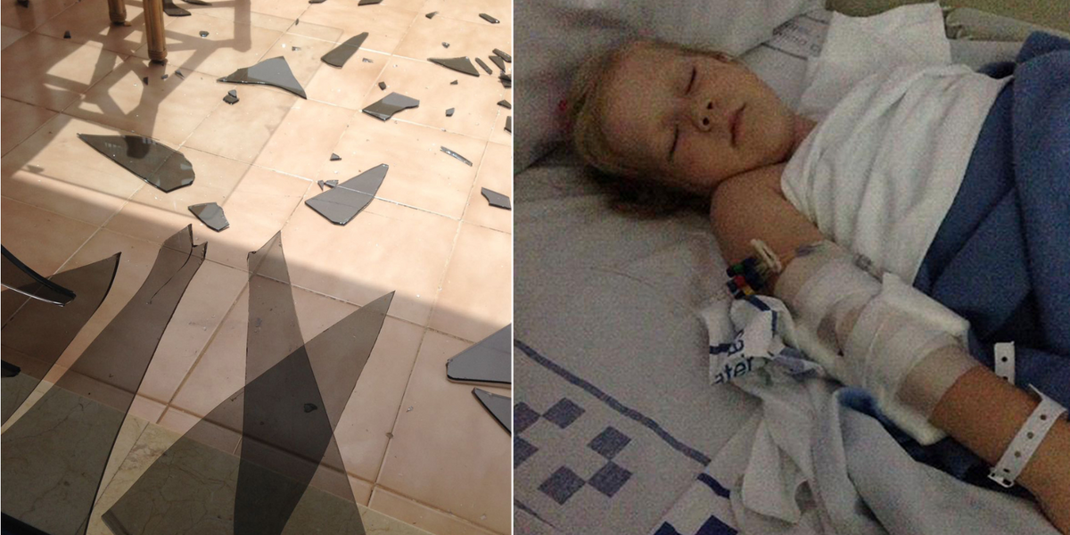 NextImg:Jet2 holiday horror as child, 5, almost killed in 'appalling' glass shattering accident