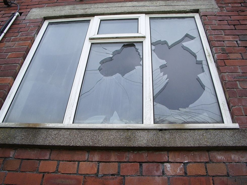 Broken window (stock)