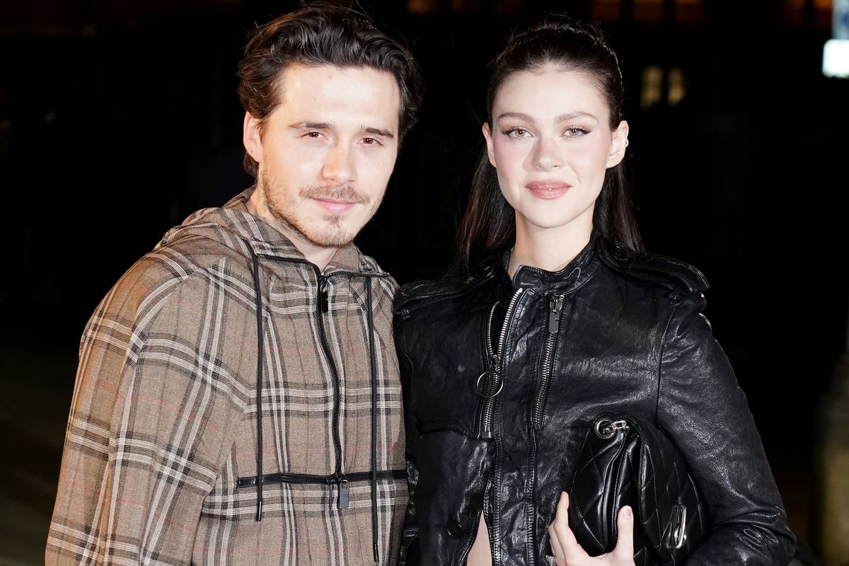 Brooklyn Beckham and his wife Nicola Peltz