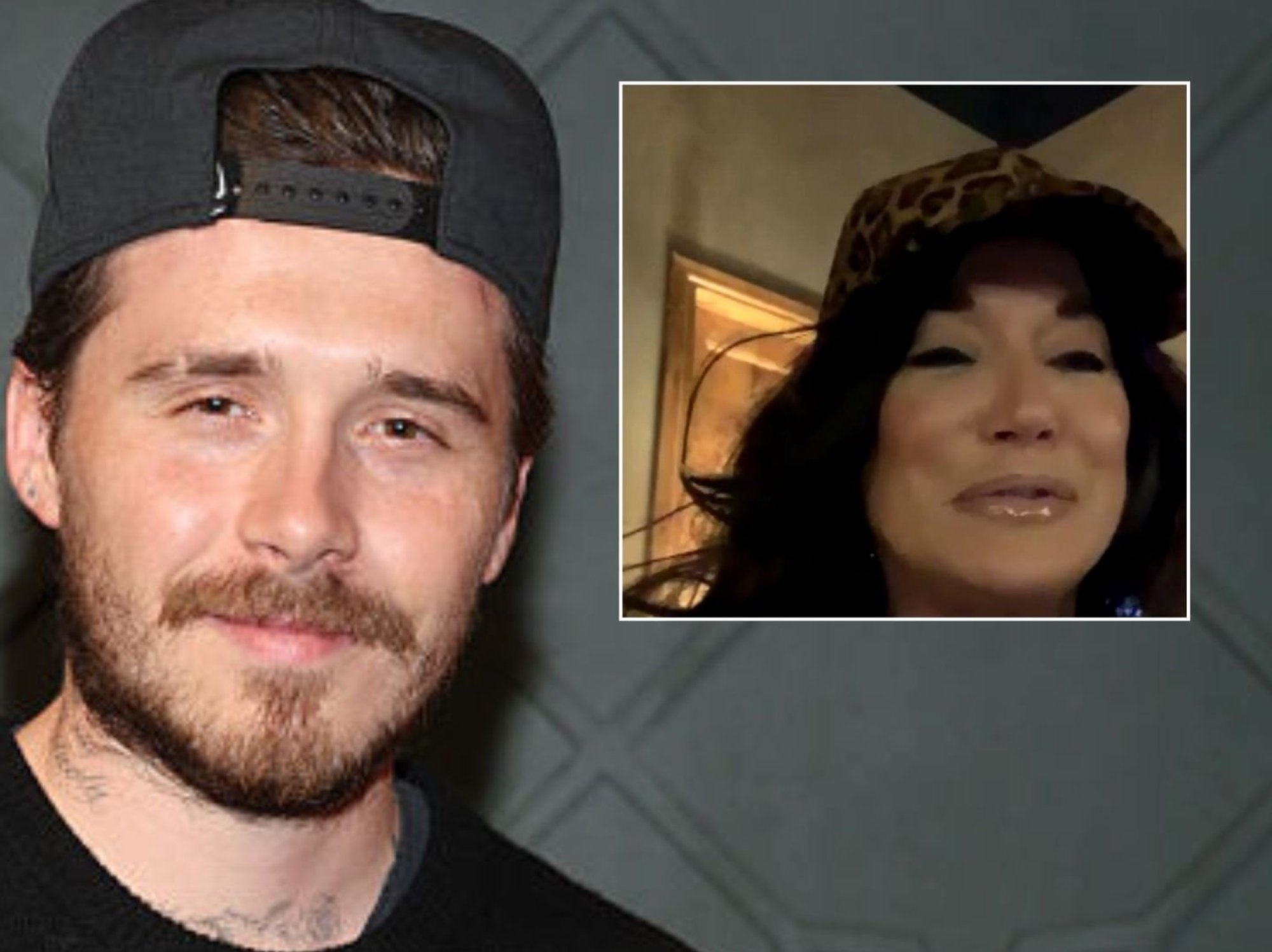 Brooklyn Beckham, Nancy Dell'Olio