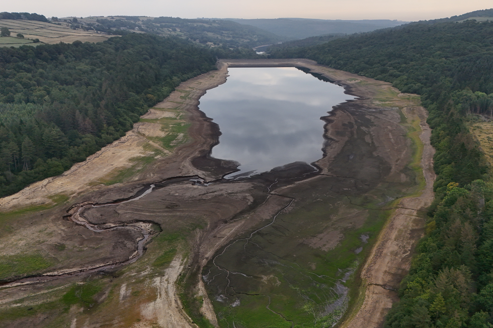 Broomhead Reservoir in South Yorkshire