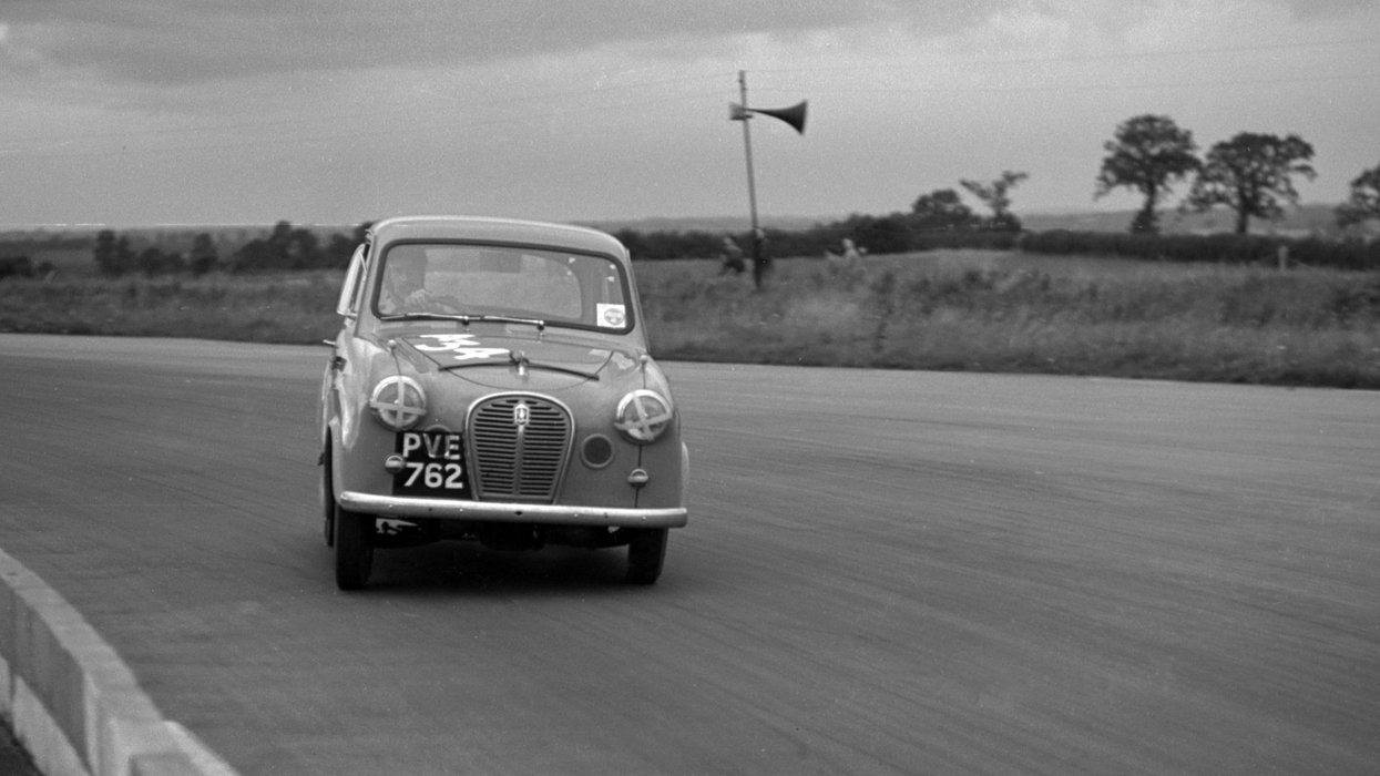 Brothers pay tribute to late father by tracking down his long-lost racing car