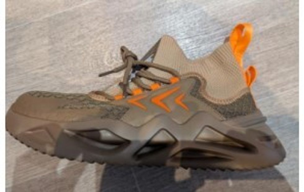 Brown Safety Trainers