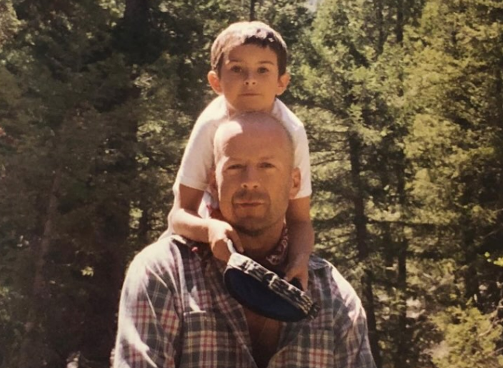 Bruce and Rumer Wilis