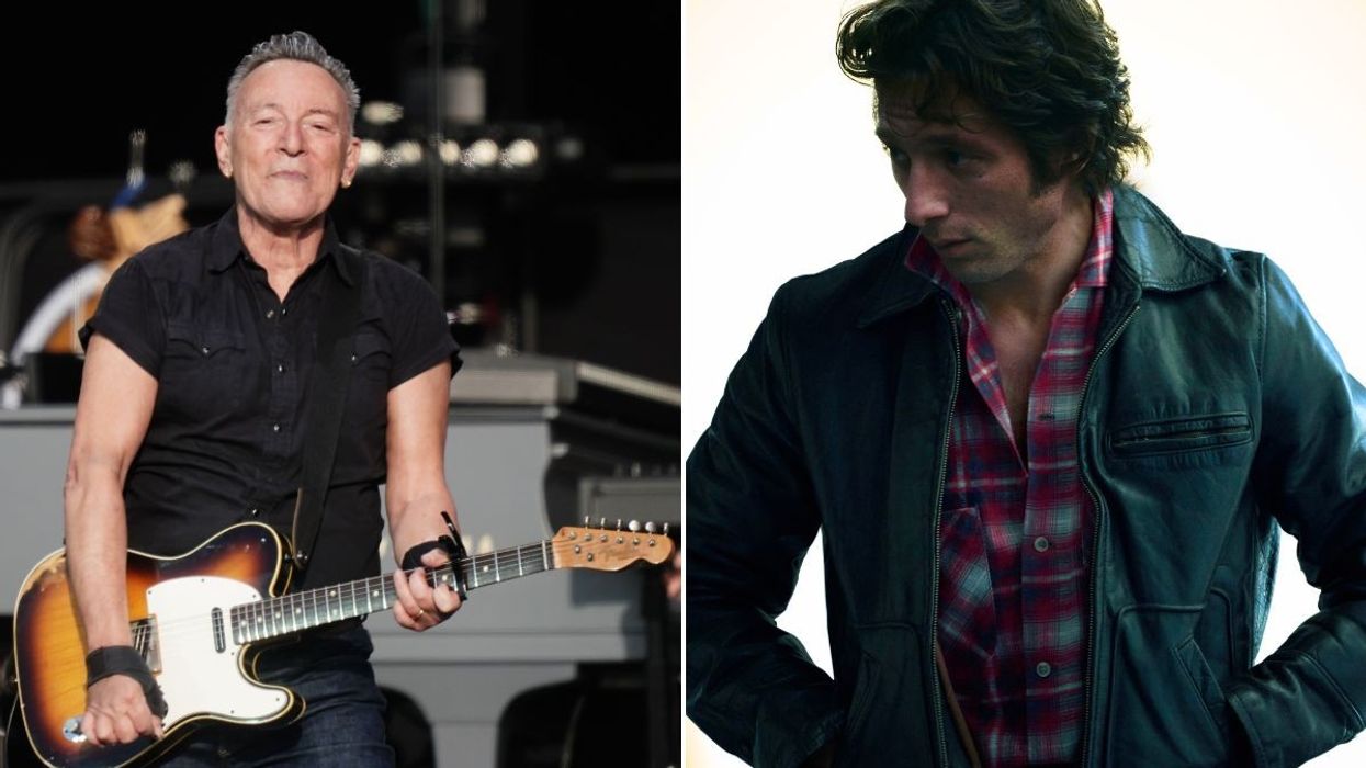 ​Bruce Springsteen and Jeremy Allen White