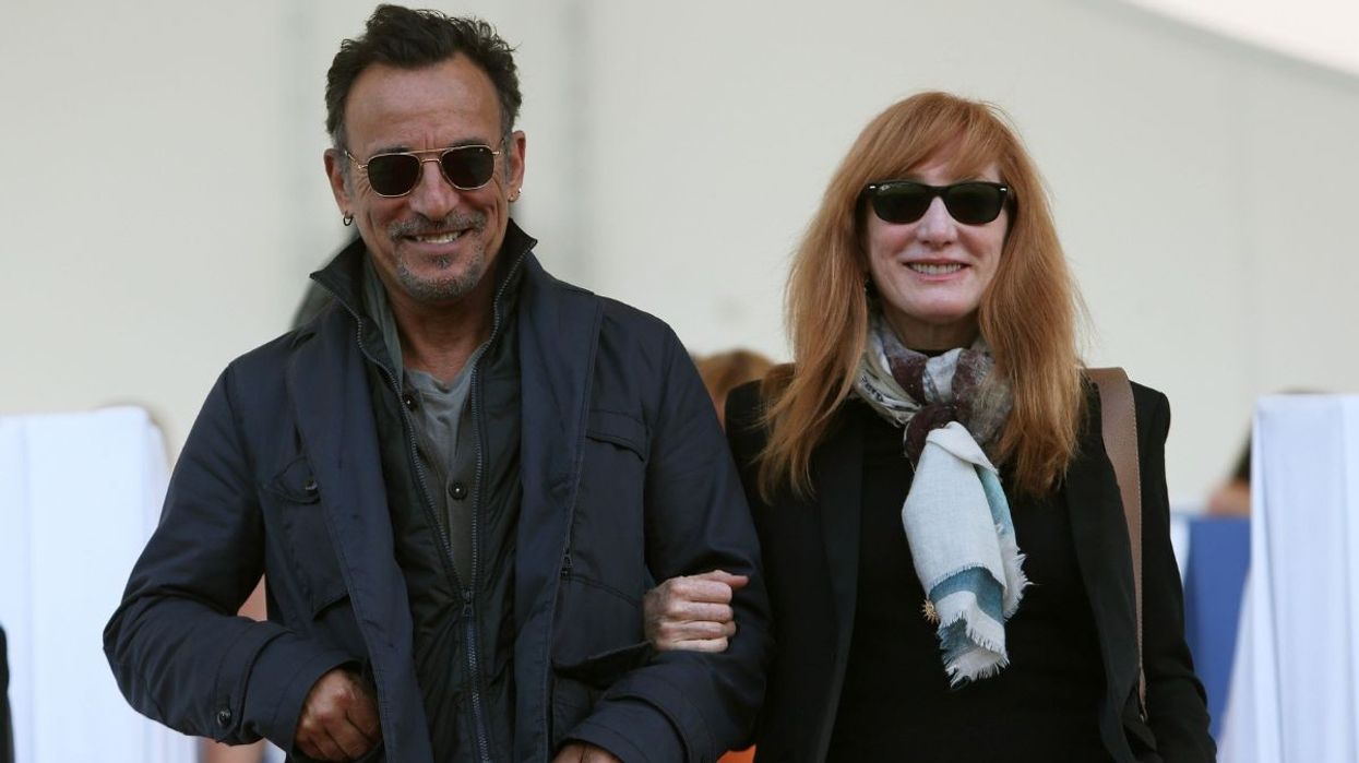 Bruce Springsteen and Patti Scialfa