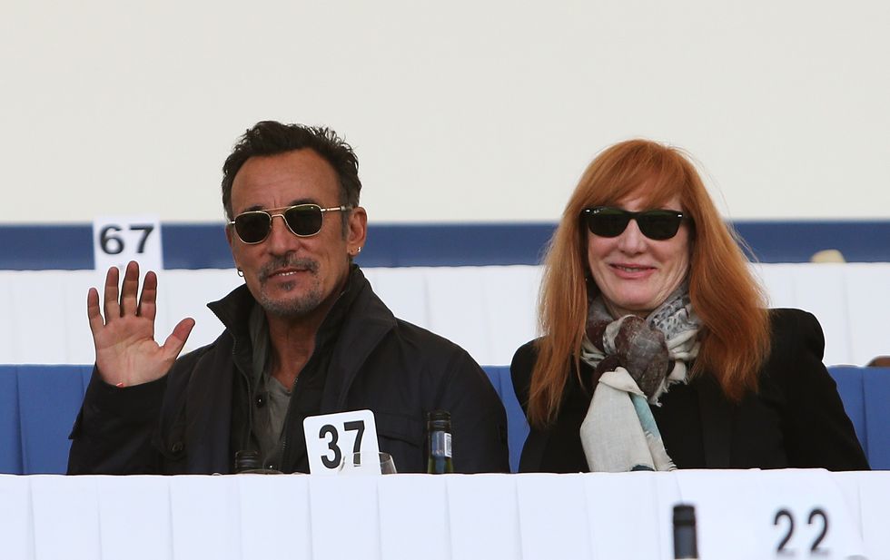 Bruce Springsteen and Patti Scialfa