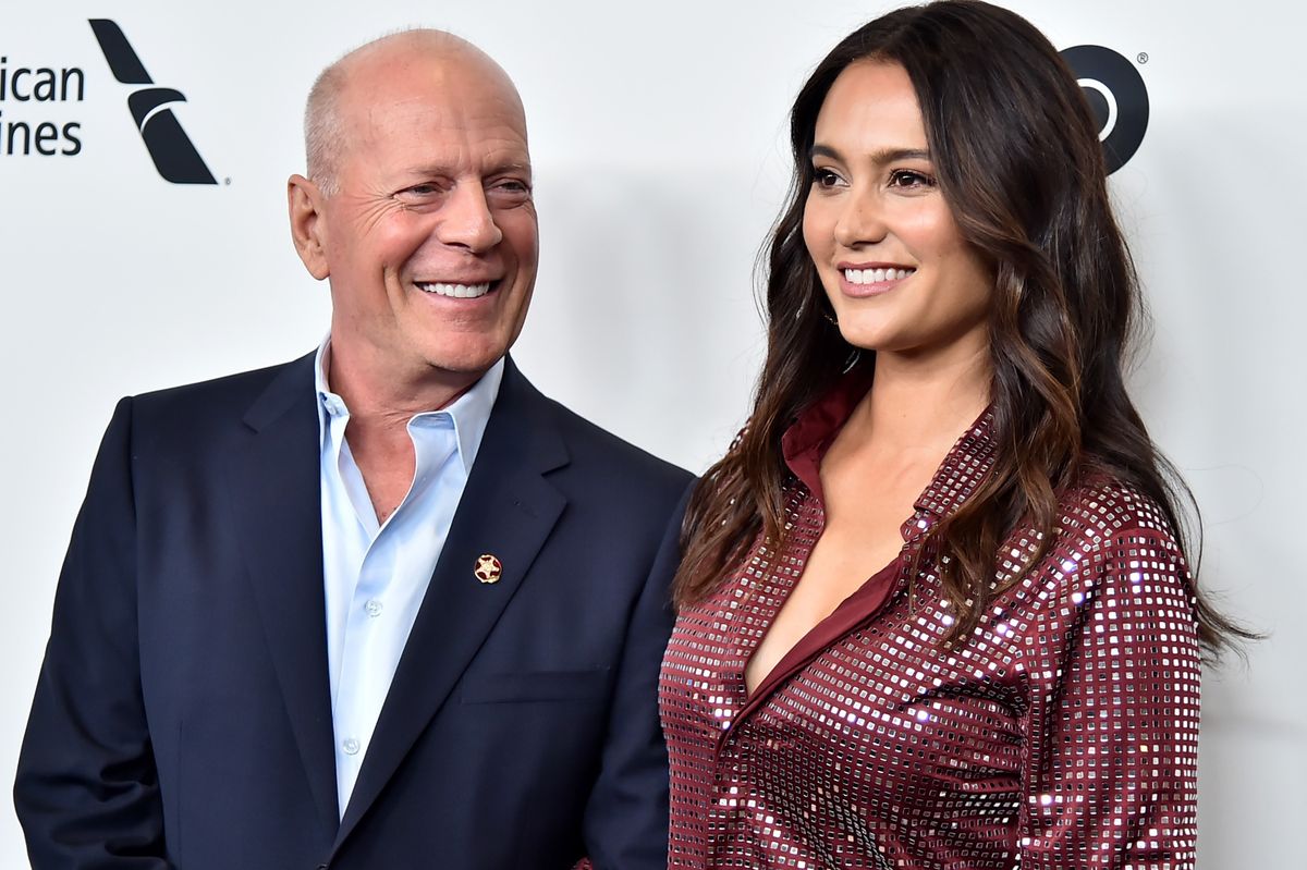 Bruce Willis and Emma Heming