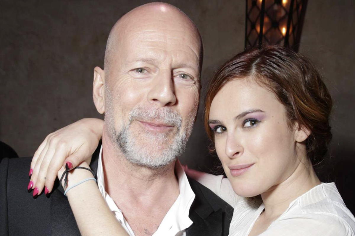 Bruce Willis and Rumer Willis