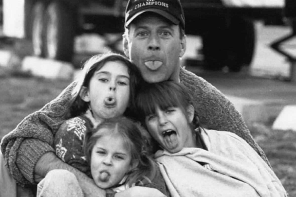 Bruce Willis, Rumer Willis, Tallulah Willis and Scout Willis