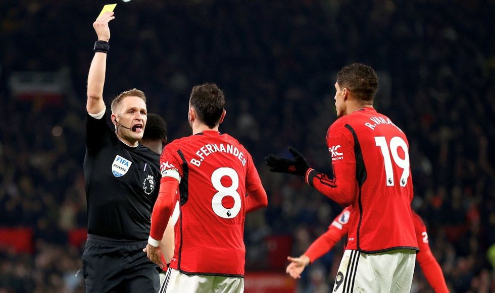 Bruno Fernandes and Raphael Varane