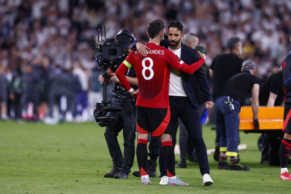 Bruno Fernandes impressed for Manchester United even when deployed deep by Ruben Amorim