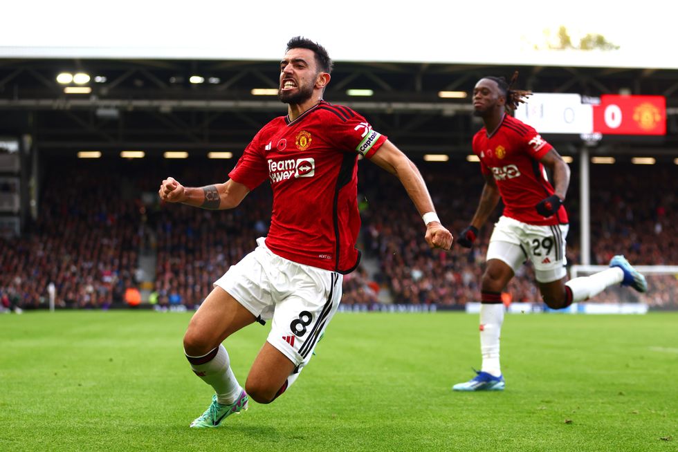 Bruno Fernandes Man Utd Fulham