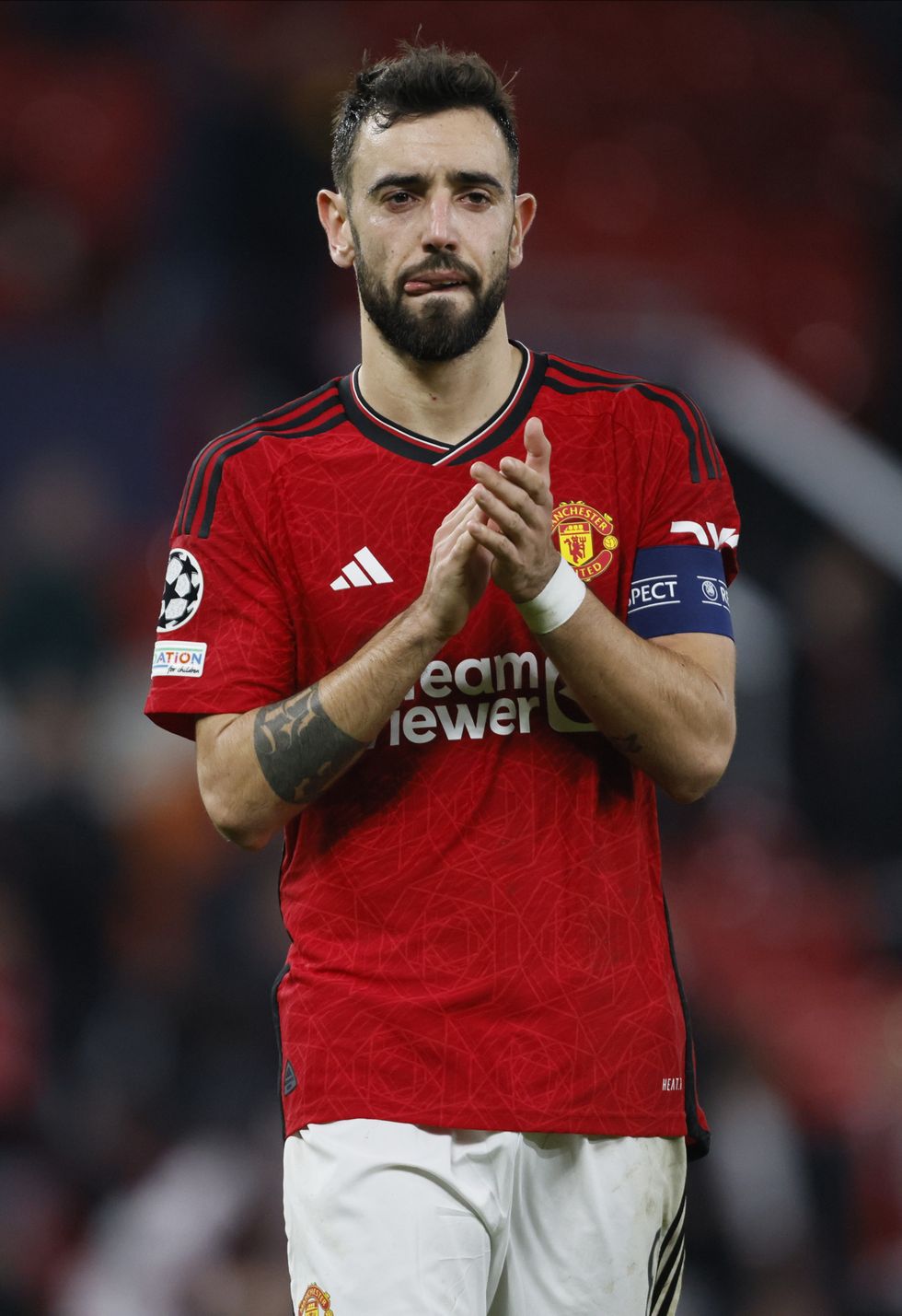 Bruno Fernandes will not play against Liverpool