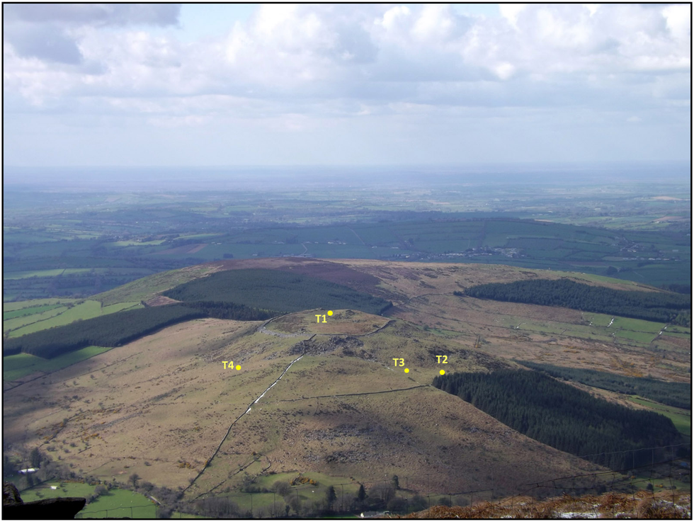 Brusselstown Ring hillfort in County Wicklow