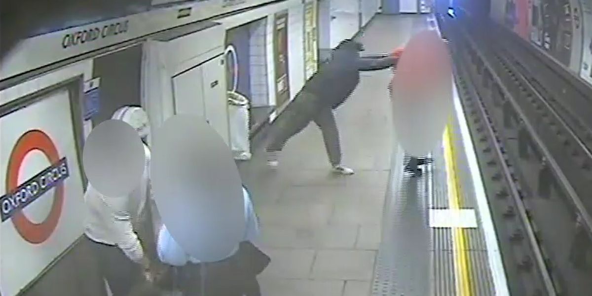 NextImg:Failed asylum seeker jailed for life after pushing commuter in front of approaching tube train