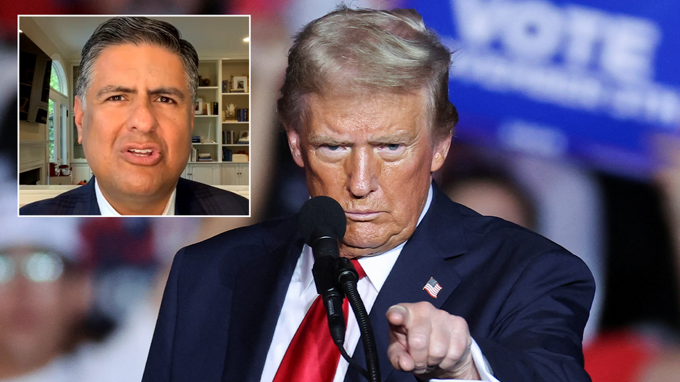 Bryan Lanza and Donald Trump