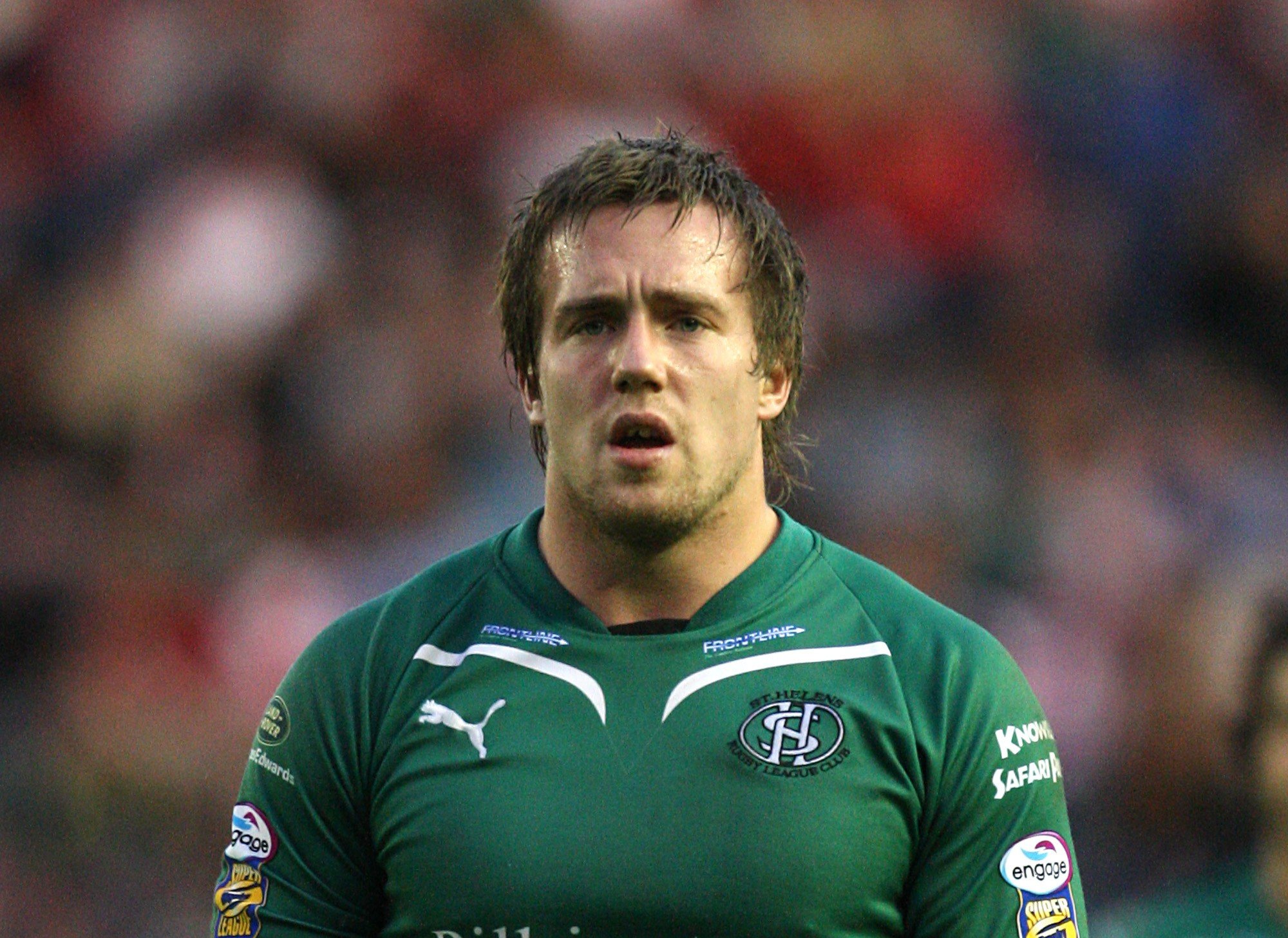 Bryn Hargreaves playing for St Helens