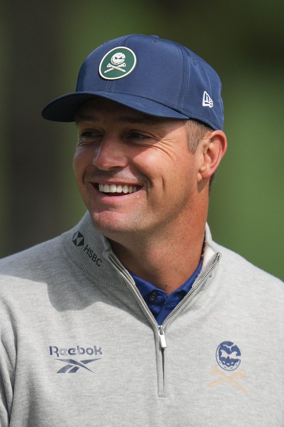 Bryson DeChambeau appears to be in good spirits ahead of the Masters