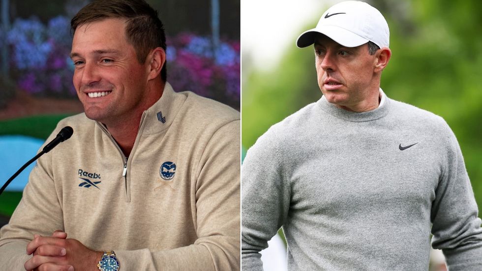 Bryson DeChambeau has declared his intention to "beat the living you-know-what" out of Rory McIlroy as the pair prepare to renew their compelling rivalry at Augusta this week