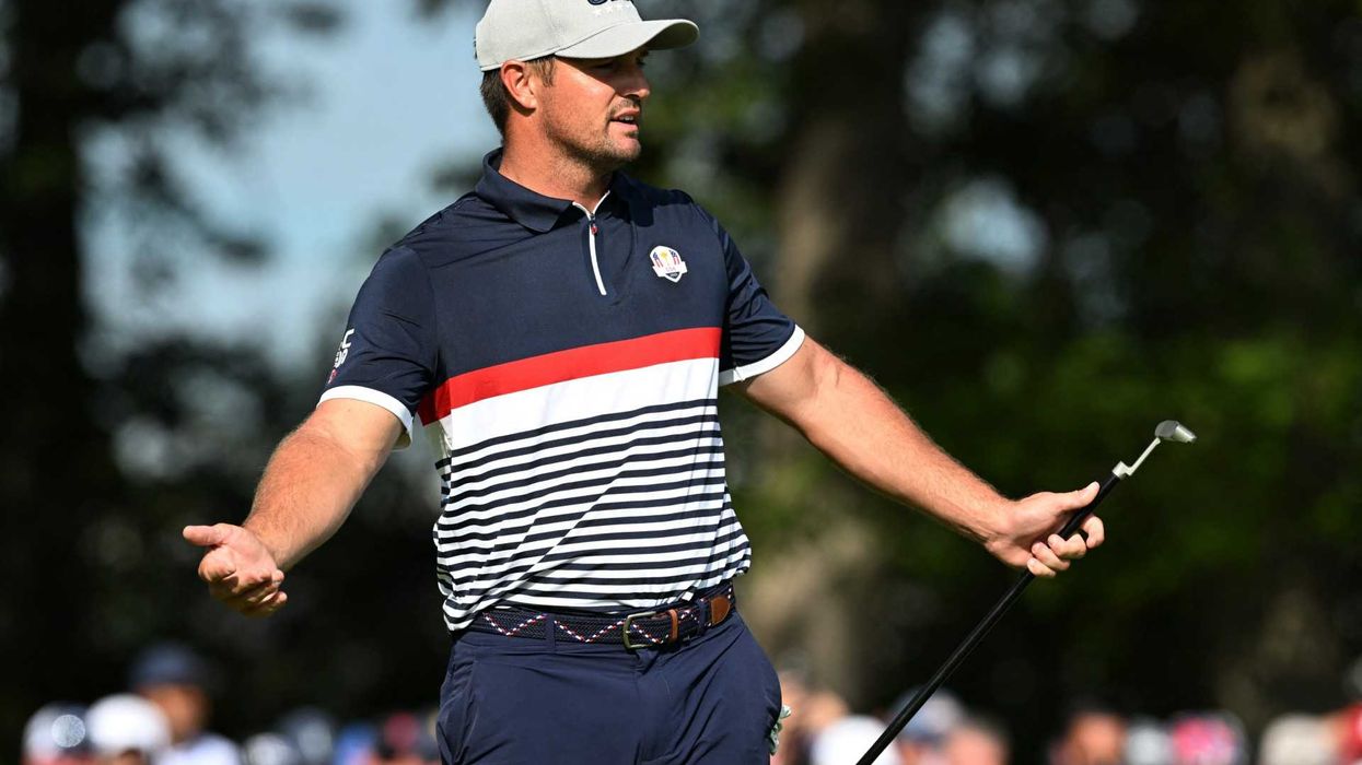 Bryson DeChambeau has ignited controversy after claiming “luck” was behind Team Europe’s commanding opening-day lead at the Ryder Cup, a remark that has drawn widespread criticism from golf fans and pundits online
