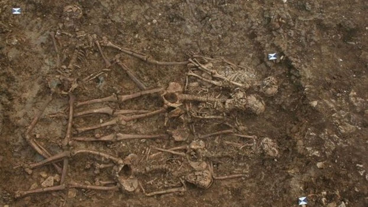 Buckingham excavation site