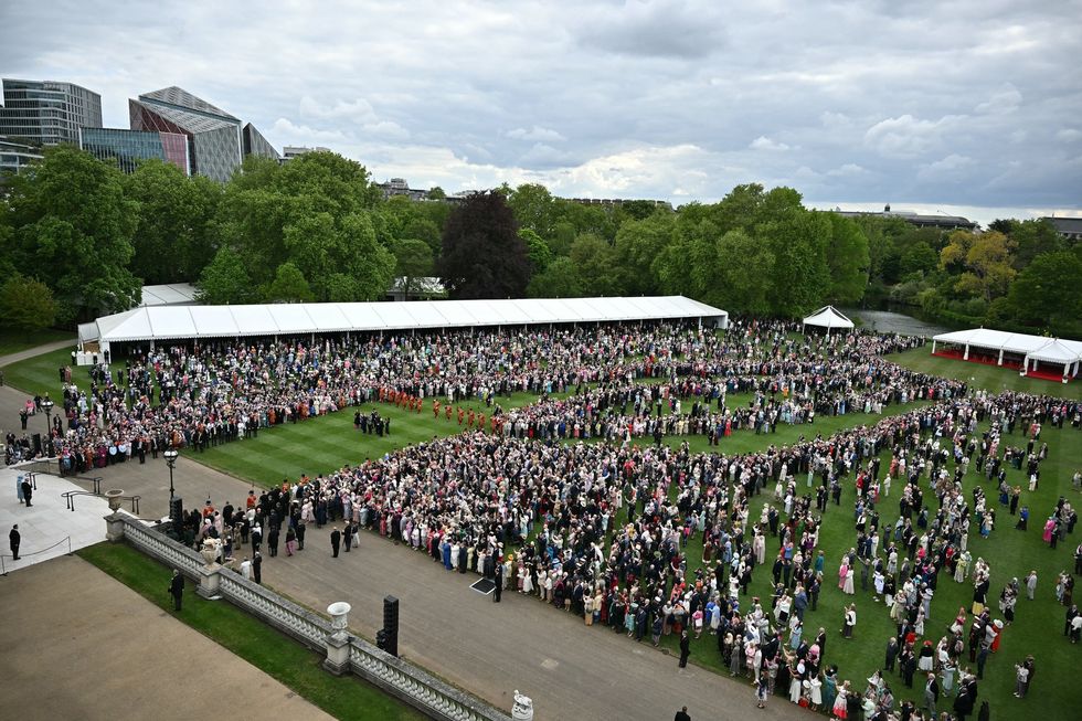 Buckingham Palace harden party
