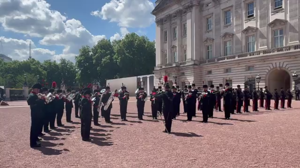 Buckingham Palace military band