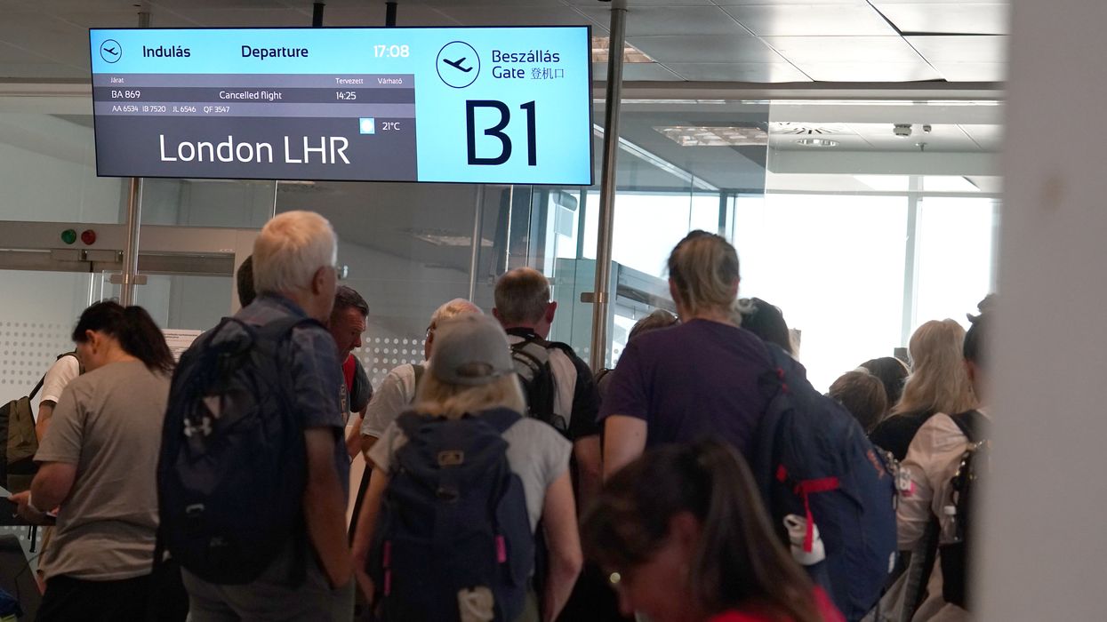 Budapest Flight chaos