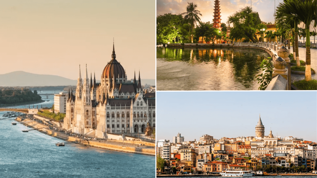 Budapest, Hungary / Hanoi Vietnam / View of Istanbul