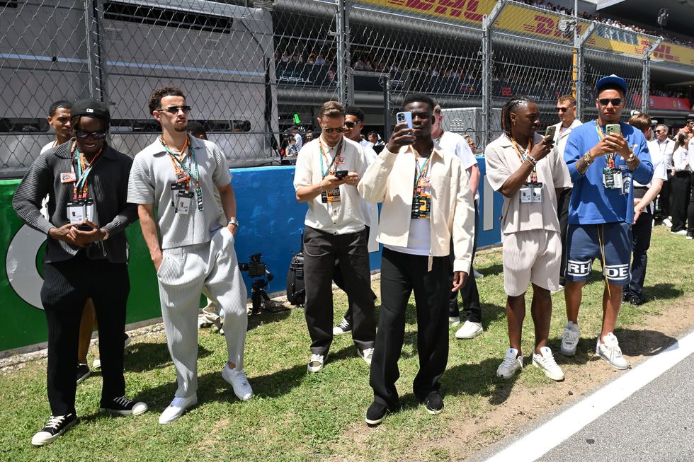 Bukayo Saka and friends