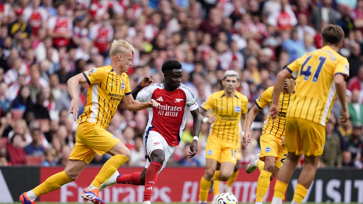 Bukayo Saka joined an elite club this weekend