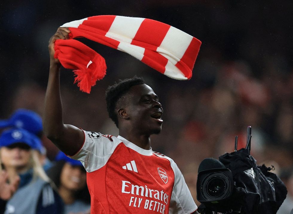 Bukayo Saka stepped up when Arsenal needed him most, scoring the winner against Atletico Madrid