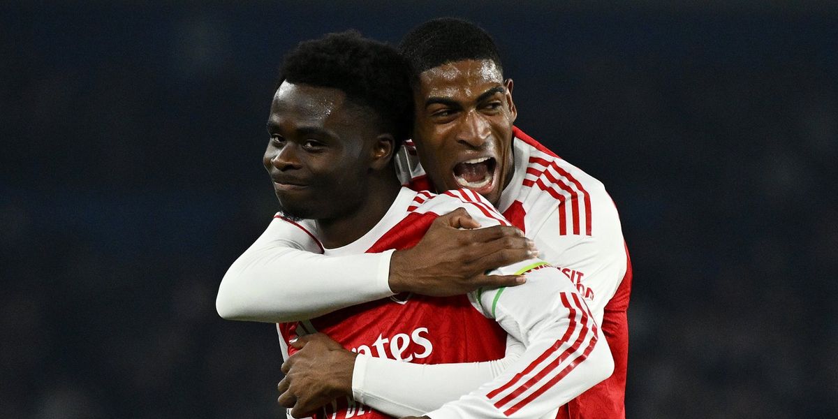 Gunners extend Premier League title gap lead after Brighton win as England star makes scoresheet Gunners extend Premier League title gap lead after Brighton win as England star makes scoresheet