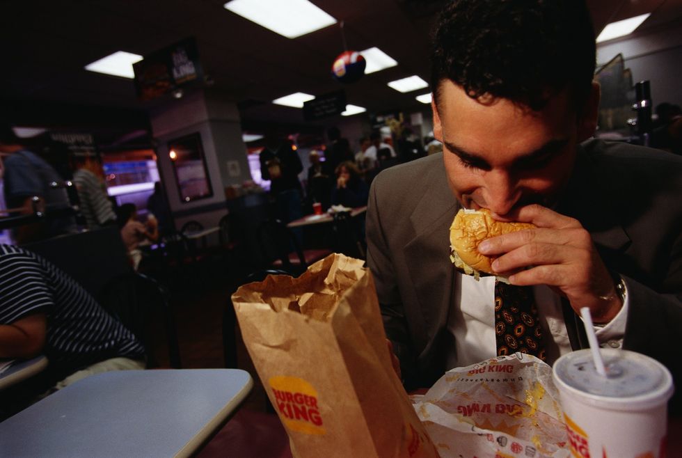 Burger King customer