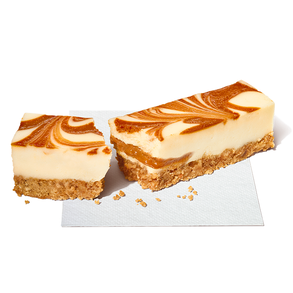 Burger King's Gooey Salted Caramel Cheesecake Bar